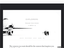 Tablet Screenshot of explorers.com